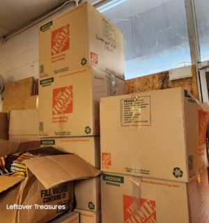 s403- sealed boxes of used mens clothing bedding. - Image 3