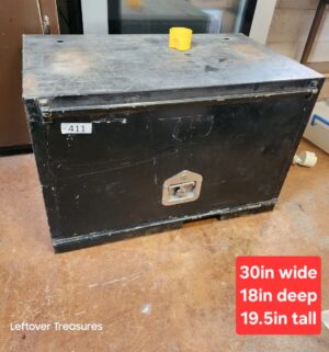 s411- metal storage box