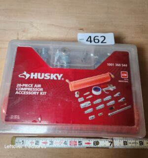s462- husky 20pc air compressor set