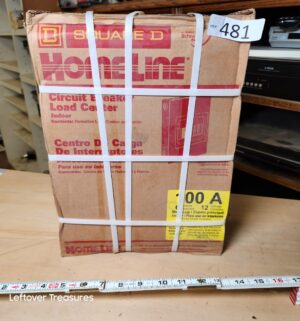 s481- homeline circuit breaker load center 100a