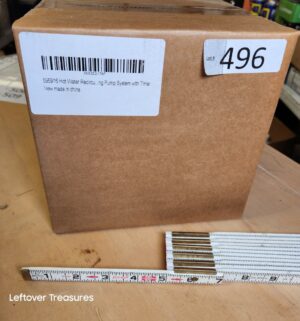s496- Hot Water Pump System w/ timer 120v. Never opened