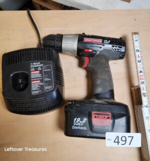 s497- craftsman 19.2v. Tested/works