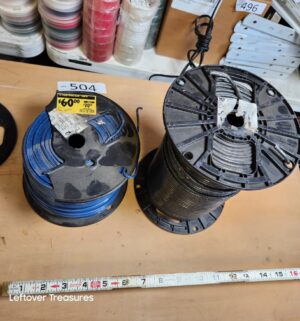 s504- copper wire spools
