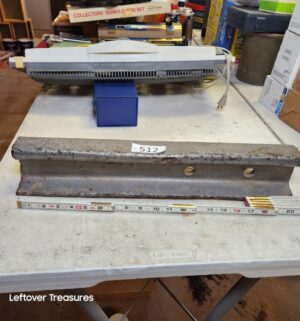 s512- vintage railroad joint bar
