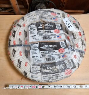 s518- romex 250ft 14/2