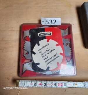 s532- craftsman blade set