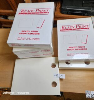 s534- ready print door hangers