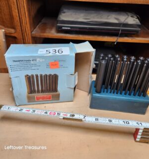 s536- transfer punch sets