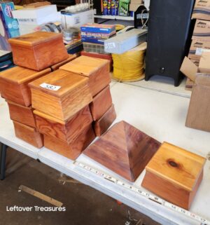 s582- custom made storage boxes