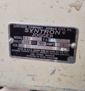 s593- Syntron Paper Jogger - Image 3
