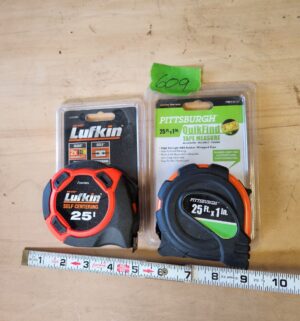 s609- tape measures