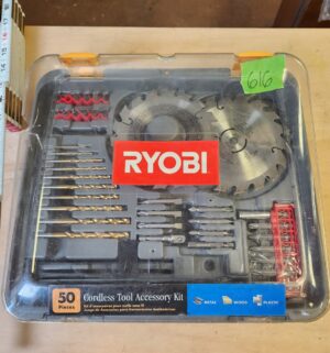 s616- Ryobi Cordless Tool Set