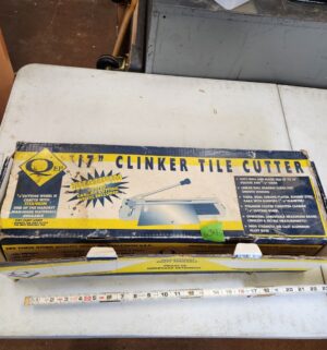 s639- 17 inch clinker tile cutter