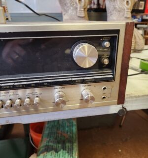 s647- Original Pioneer Stereo Receiver Model SX-1010. Fuse is missing. Does not power on - Image 3