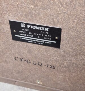 s651- Pioneer CS-77 loudspeakers - Image 3