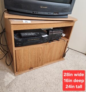 t26- Swivel Top TV Stand