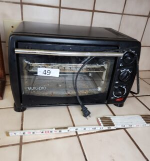 t49- Europro Toaster oven. Tested/works