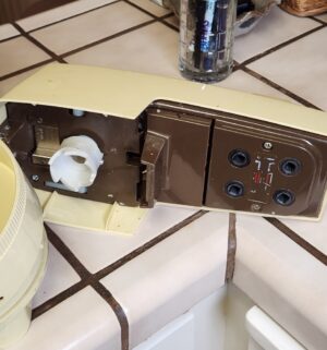 t53- vintage Oster Regency Kitchen Center, an all-in-one appliance combining a stand mixer, blender, and food processor - Image 4