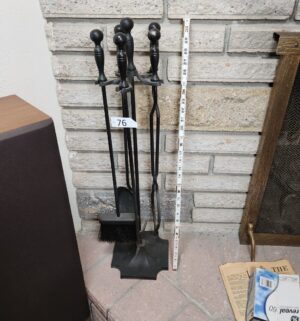 t76- Fireplace Tools