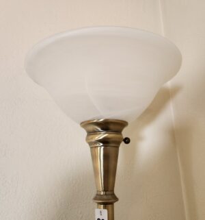 t86- Glass Shade Floor Lamp - Image 3