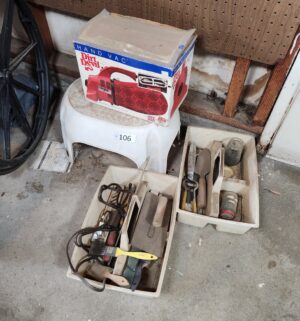 t106- misc tools, dirt devil