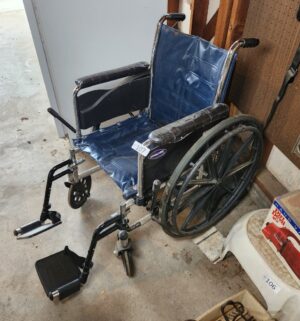 t107- invacare wheel chair