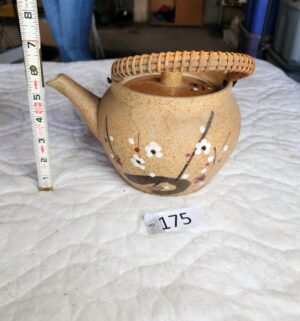 t175- vintage Japanese stoneware teapot