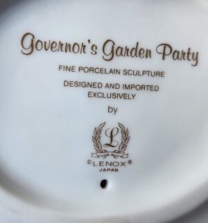 t183- Lenox Governors Garden Party fine porcelain figurine - Image 3