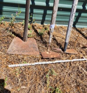 u4- Vintage Garden Hoes
