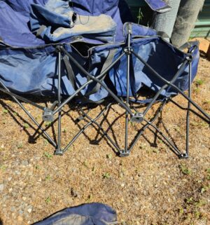 u12- Fold Up Camping Cot. Good Shape w/ bag - Image 3