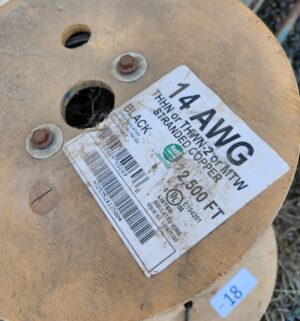 u18- 14 AWG Spools of Copper Wire - Image 3