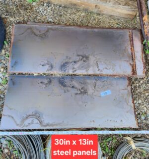 u28- Several Steel Panels