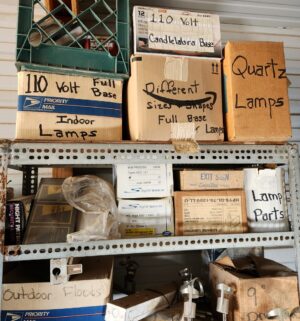 u38- Several boxes of lighting and turkey fryer kit - Image 3