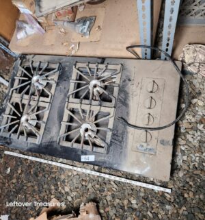 u64- Vintage Gas Table Top Stove. Used for Camping