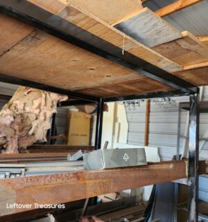 u75- (See Video) Steel Material Rack. Buyer Must Wait for all other lots to be removed. - Image 3