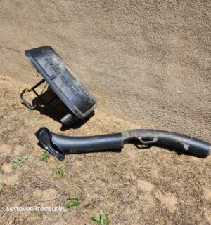 u84- parts for a John Deere lawn tractor grass bagger system