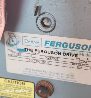 u85- Ferguson Machine industrial indexer or speed reducers - Image 4