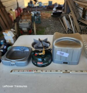 u98- coleman camp stove