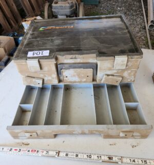 u104- Flambeau organizer box - Image 4