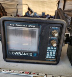 u105- Lowrance X-15 Computer Sonar and an Eagle Mach 1 Computer Graph - Image 3