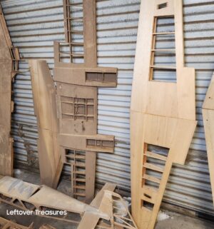 u120- Balsa Wood RC Airplane Frames. Unfinished Projects. 4ft to 6ft wings - Image 6