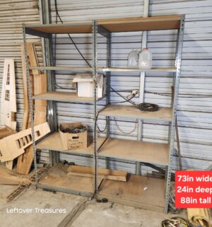 u122- Rivetier Double Shelving Unit