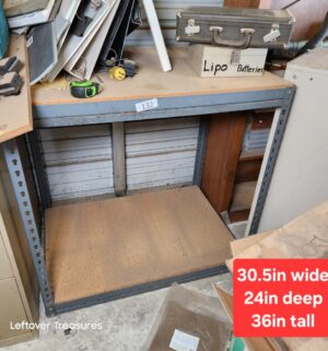 u132- 3ft Tall Shelving Unit