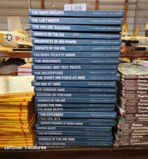 u138- The Epic of Flight hardcover books
