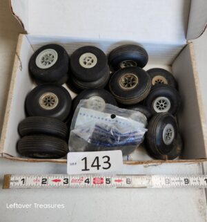 u143- 2 inch wheels for RC Airplanes
