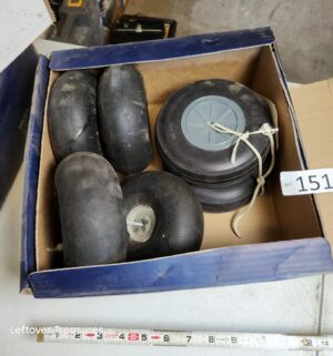 u151- 6inch balloon tires for RC Airplanes
