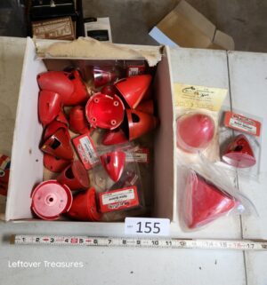 u155- red spinners for RC Airplanes