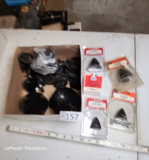 u157- black spinners for RC Airplanes