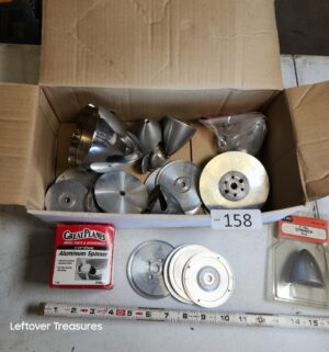 u158- aluminum spinners for RC Airplanes
