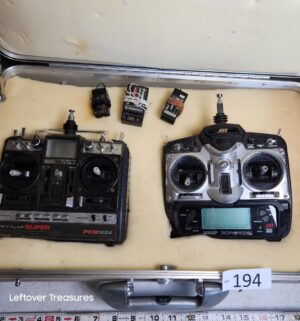 u194- Futaba and JR Propo radio control transmitters